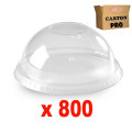 50 dômes pour gobelet 40 et 50 cl sans trou