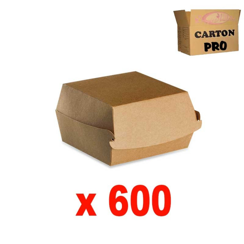 600 BOITES HAMBURGER 100 KRAFT