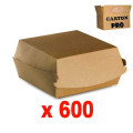 100 boites hamburger 120 kraft