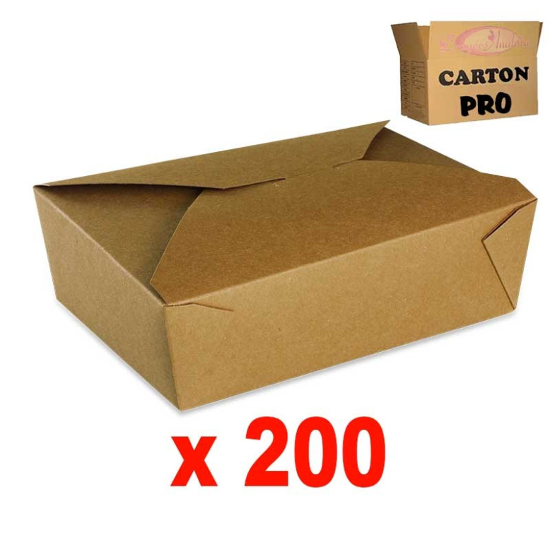BOITE KRAFT BRUN 2000 ML BOITE KRAFT BRUN 2000 ML