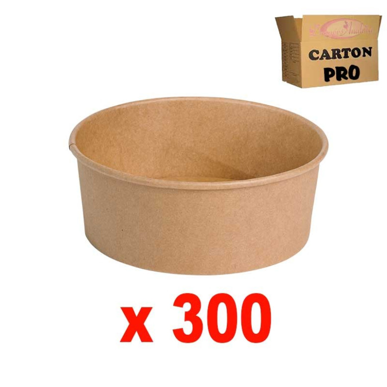 300 POTS A SALADE KRAFT 1100 ml