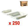 50 boites hamburgerfibre de canne hp 4