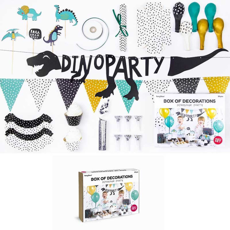 Kit décoration anniversaire Dinosaure Kit décoration anniversaire Dinosaure