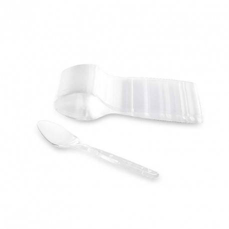 Cuillères plastique Réutilisables x100 - Vaisselle Pas Chère