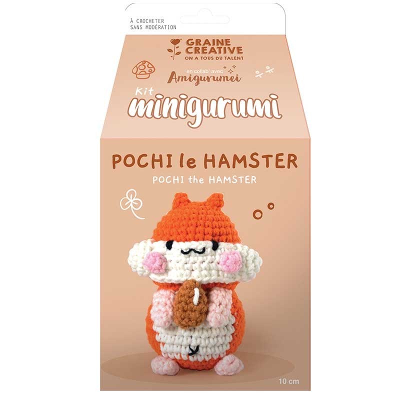 Kit Amigurumi Hamster - Dragées Anahita