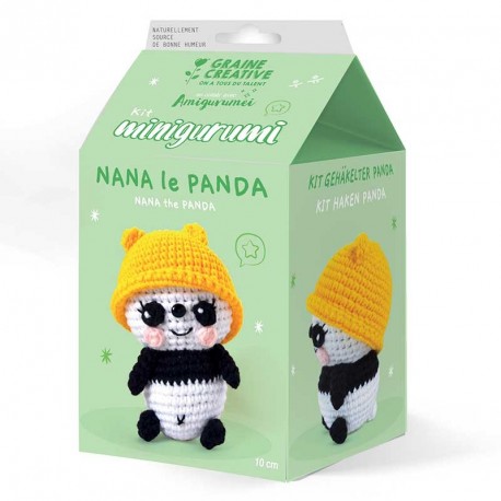 Kit Amigurimi Panda facile et complet