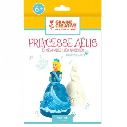 Kit de moulage plâtre "princesse Aelis"