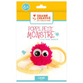 Kit laine pompon & tricotin "poppy" Kit laine pompon & tricotin "poppy"