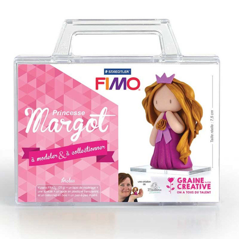 Kit Fimo "princesse margot" pour enfants Kit Fimo "princesse margot" pour enfants