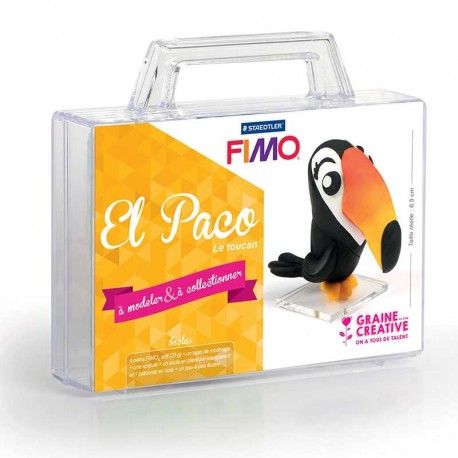 Kit Fimo "toucan" pour enfants