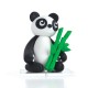 Modelez un petit Panda en pâte Fimo avec ce kit