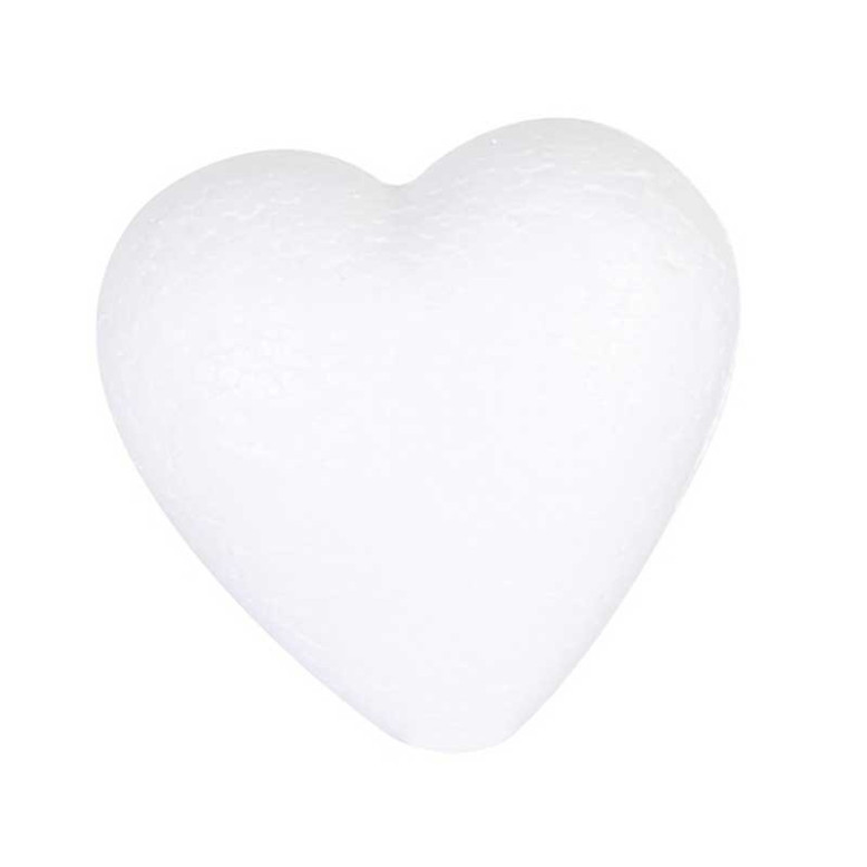 Sachet 50 cœurs polystyrène 5 cm Sachet 50 cœurs polystyrène 5 cm