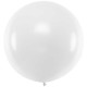 Ballon géant jumbo Blanc Pastel 1m