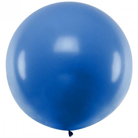 Ballon géant jumbo Bleu Pastel 1m