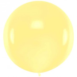 Ballon géant jumbo Ivoire Pastel 1m