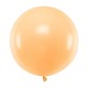 Ballon géant jumbo Pêche clair Pastel 60cm