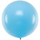 Ballon géant jumbo Bleu ciel Pastel 1m