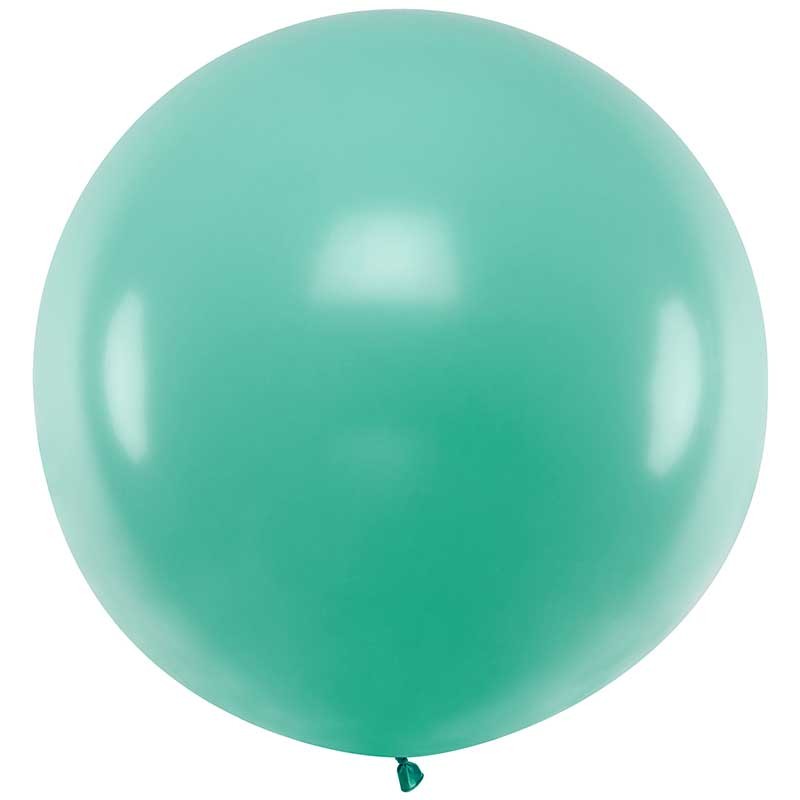 Ballon géant jumbo vert forêt - Dragées Anahita