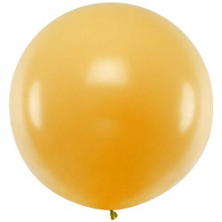 Ballon géant jumbo Or Métallique 1m