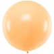 Ballon géant jumbo Pêche clair Pastel 1m