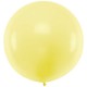 Ballon géant jumbo Jaune clair Pastel 1m