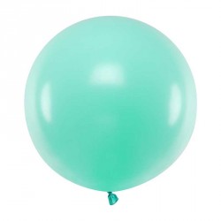 Ballon géant jumbo Menthe clair Pastel 60cm