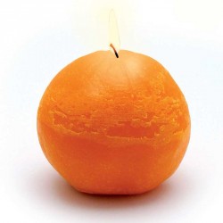 Moule en latex pour bougie en forme d'orange