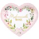 10 Assiettes Mlle Rose