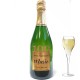 Servez le champagne pour votre 100 eme anniversaire dans une bouteille à votre nom