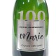 Champagne Anniversaire 100 ans Argent