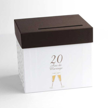 Urne 20 ans de mariage