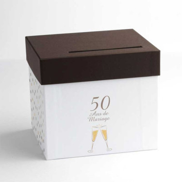 Urne 50 ans de mariage