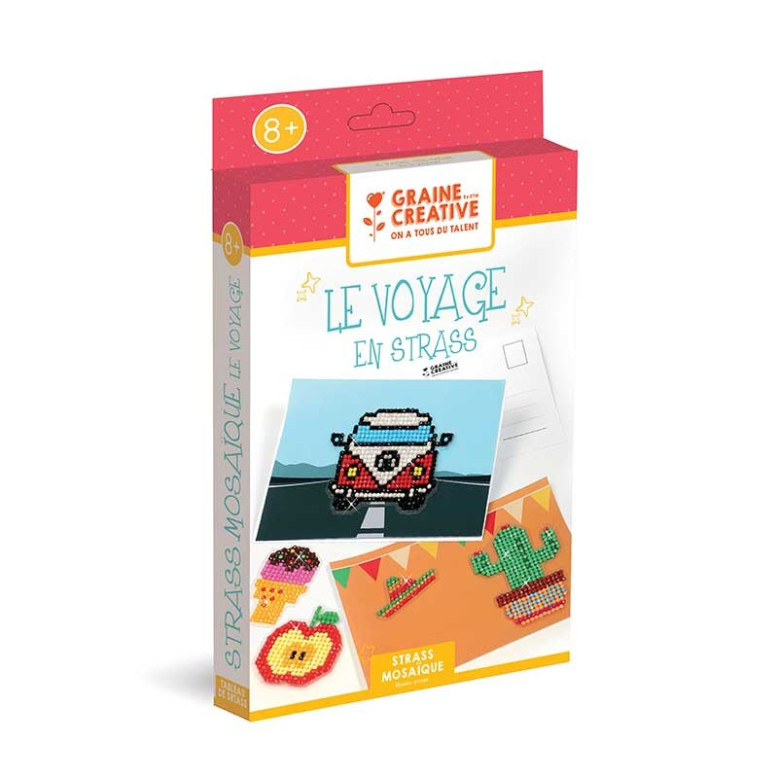 Kit strass mosaïque - le voyage Kit strass mosaïque - le voyage