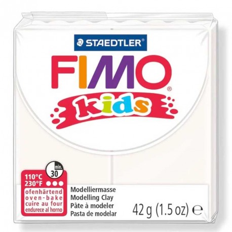 Pâte Fimo blanche pour enfant