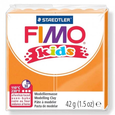 Pâte Fimo orange pour enfant