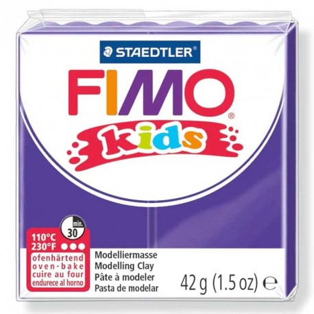 Pâte Fimo violet pour enfant