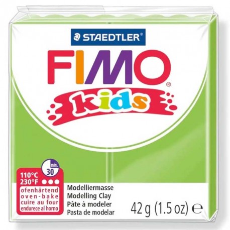 Pâte Fimo vert clair pour enfant