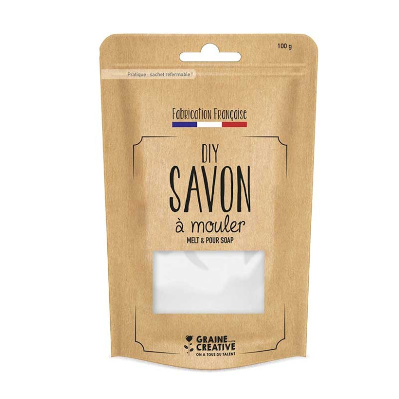 Pain de 100g de savon opaque Pain de 100g de savon opaque
