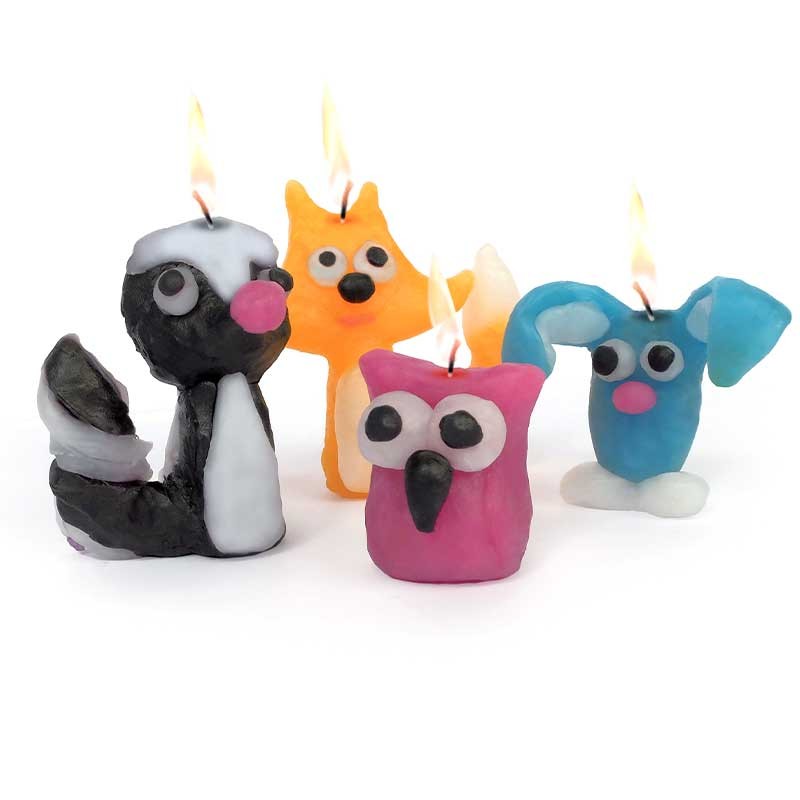 Les bougies à modeler : un loisir créatif fun et facile avec les enfants !