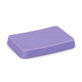 Pain de 100g de savon couleur mauve