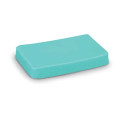 Pain de 100g de savon couleur vert lagon