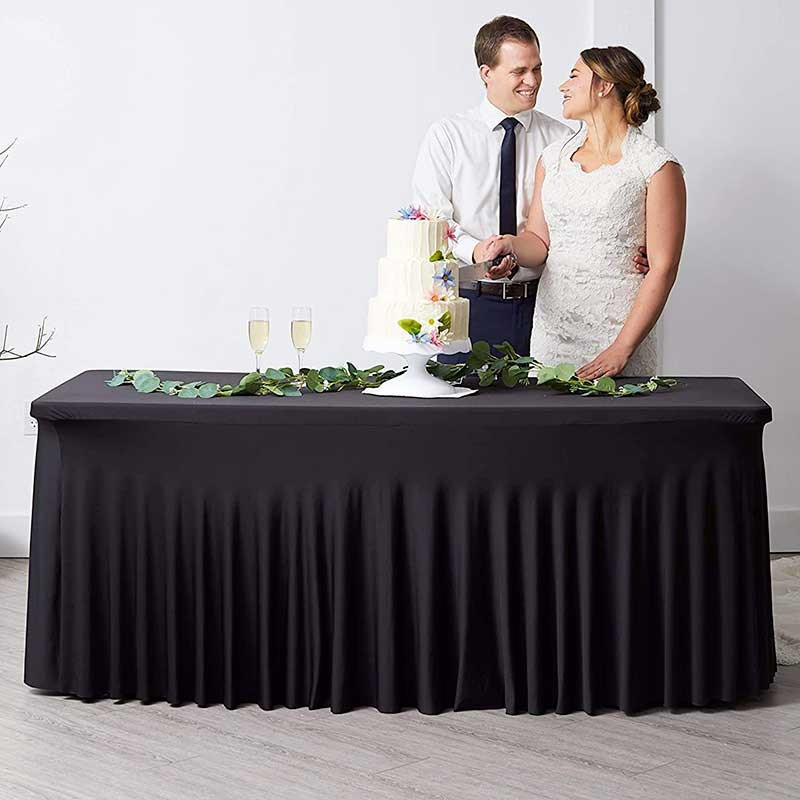 Housse Lycra Noire Pour Pied D'enceinte - 160 Cm Hauteur, Ignifugée | BoomToneDJ