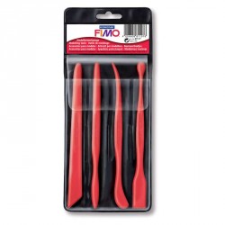 Set 4 spatules en plastique