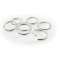 Sachet de 20 anneaux brises coloris argent 7mm