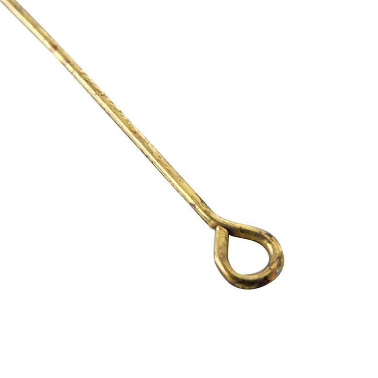 Sachet de 10 clous de jonction avec tete vieil or Sachet de 10 clous de jonction avec tete vieil or