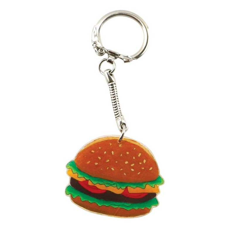 Plastique dingue porte-cles junk food Plastique dingue porte-cles junk food
