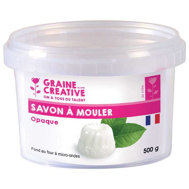 Bloc de savon 500 g opaque Bloc de savon 500 g opaque