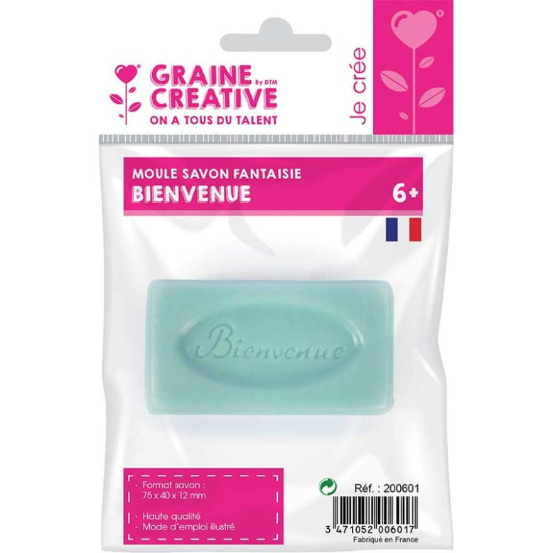 Moule thermo savon Bienvenue