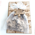 10 Faire Part Puzzle en bois