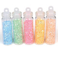 Assortiment 5 flacons mini diamants pastel 5x20g